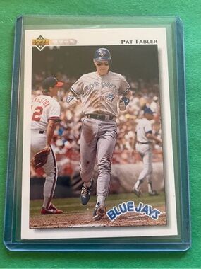Upper Deck Pat Tabler Blue Jays Baseball Card